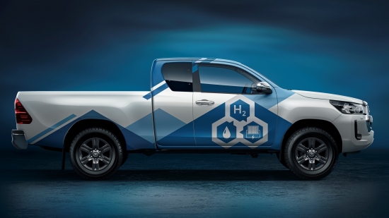 Toyota Hilux получила водородный мотор